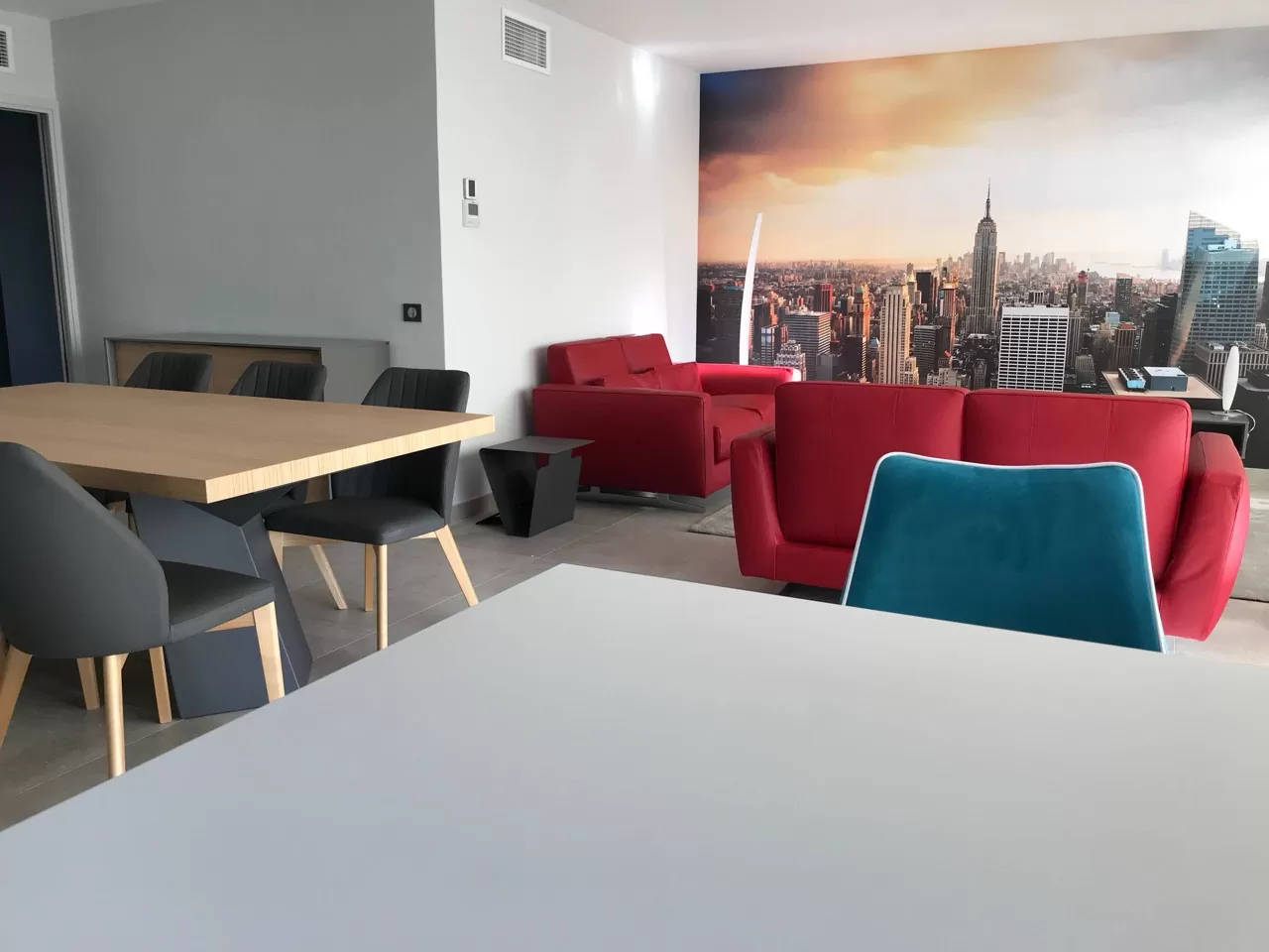 Salle à manger du projet Quand 120 m² révèlent tout leur potentiel
